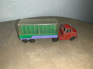 Tootsietoy 1967 Chevrolet Truck With Zoo Trailer