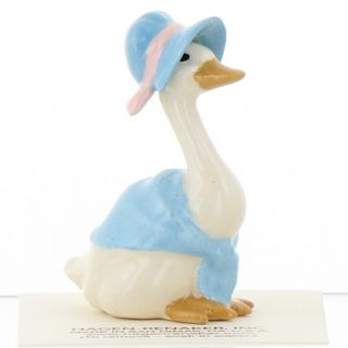 Hagen - Renaker Miniature Blue Mother Goose