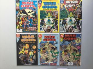 Dc 1991 War Of The Gods 1 - 4 Complete Variants Newstand 1st App Circe Posters