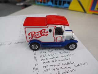 Lesney Matchbox Moy 1912 Ford Model T Pepsi Delivery