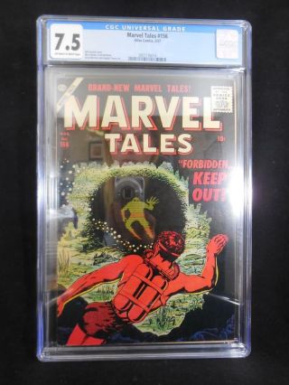 Marvel Tales 156 Cgc 7.  5 Bill Everett Cover Gray Morrow Art