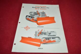 Allis Chalmers Hd6 Crawler Tractor Dealers Brochure Amil12 Ver6