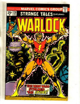 Strange Tales 178 Vf Marvel Comic Book Dr.  Strange Nick Fury Shield Fm2