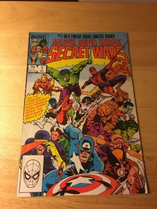 Marvel - Heroes Secret Wars 1 (may 1984,  Marvel) Key Issue