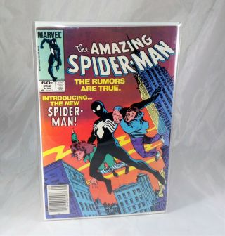 Marvel Comics 1984 Spider - Man 252 Comic Book 1st Black Costume 9.  0 - 9.  2