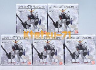 Gundam Mobile Suit Ensemble 09 With Package (5 Types) Complete Set Bandai