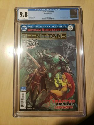 Teen Titans 12 Cgc 9.  8