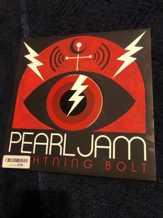 Pearl Jam Lightning Bolt Lp 2013 Vinyl