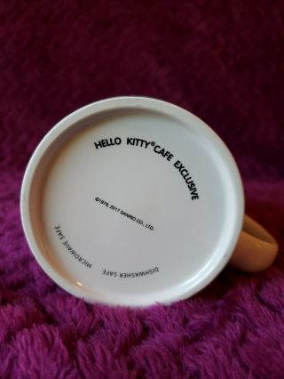 Hello kitty cafe exclusive ceramic coffee tea mug cup 14 oz 5