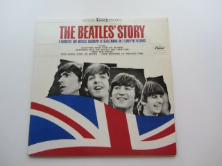 The Beatles Story U.  S.  A.  Lp Apple Stbo 2222 Stereo