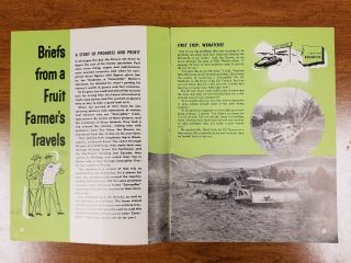 Caterpillar Tractor Products in Orchards Groves Vineyards dealer sales brochure 3