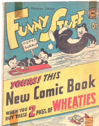Funny Stuff [nn].  1946 Wheaties Giveaway.  Good/very Good