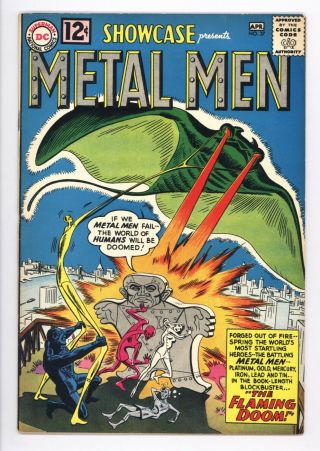 Showcase 37 Vol 1 Higher Grade 1st Appearance Of The Metal Men 1962