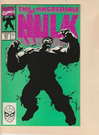 Hulk 377 - 1st Print First Appearance Professor Hulk - Avengers Endgame