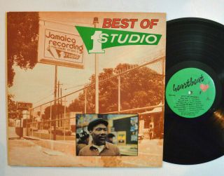 Reggae Lp - V/a Best Of Studio One 1983 Heartbeat W/ Booklet Insert Roots M -