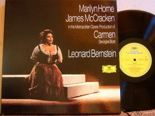 Tas List Dg 2709 043 Leonard Bernstein Bizet Carmen Horne 3lp 1973 Nm