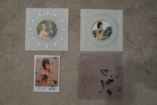Imogen Heap Mic Check & Goodnight And Go White Vinyl (1 Signed)