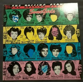 The Rolling Stones,  Some Girls 1978.  Vinyl Record.  Near