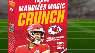 Nfl Patrick Mahomes Magic Crunch Cereal Hy - Vee Kansas City Chiefs