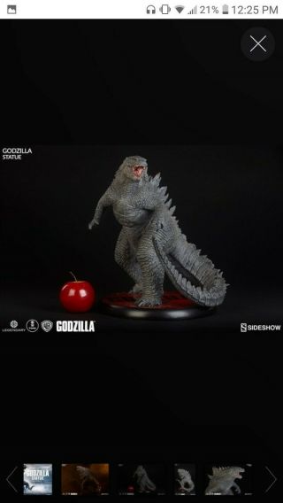 Godzilla Sideshow Collectibles Statue 155/500 3