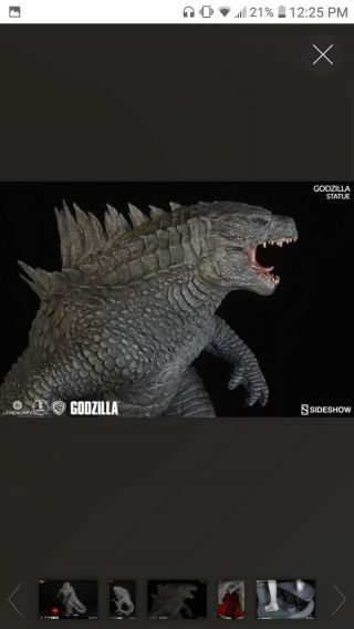 Godzilla Sideshow Collectibles Statue 155/500 4