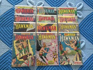 Hawkman Comics,  1 - 27,  Complete Set - All Vg To Fn