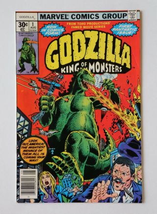 Marvel Godzilla King Of The Monsters Issues 1,  2 & 3 (1977) Movie