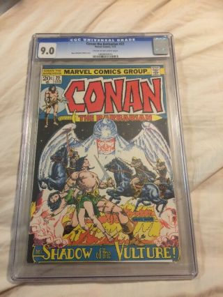 Conan The Barbarian Cgc 9.  0 22 1973 Awesome Cover