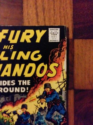Sgt.  Fury and His Howling Commandos 66 (1969) (Nick Fury) (NM 9.  2) 4