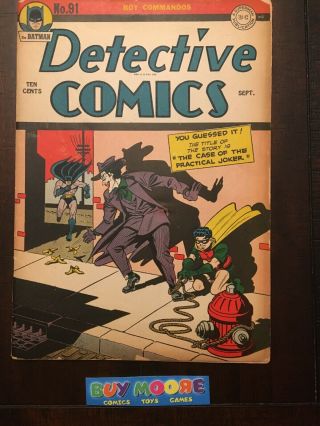 Detective Comics 91 (sep 1944,  Dc)