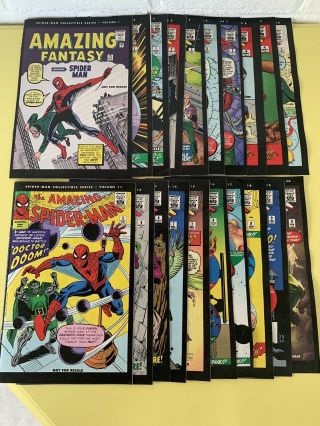 Spider - Man Collectible Series 1 - 20 Missing 21 - 24 1963 &1964 Reprinted In 06