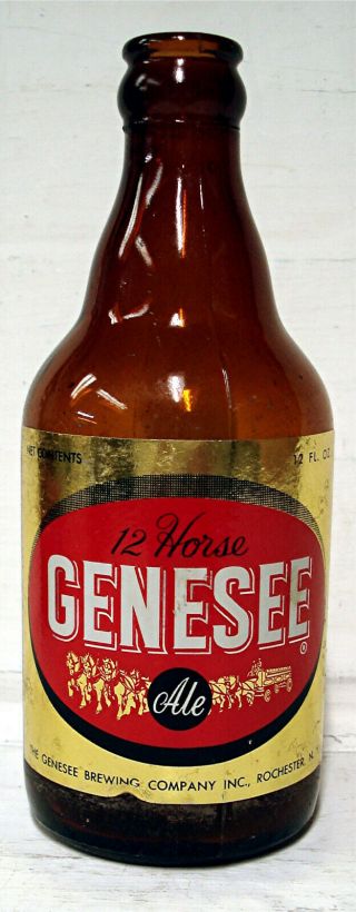 Genesee 12 Horse Ale - Rochester,  Ny - 12 Oz.  Steinie Bottle