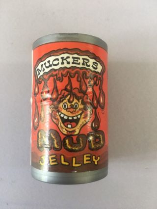 Vintage Fleer Crazy Can Series,  Candy Can - Muckers Mud Jelly
