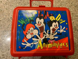 Animaniacs Lunchbox Aladdin Vintage 90s Warner Bros Great For Age
