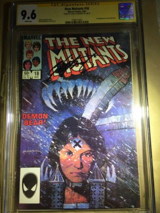 Mutants 18 Cgc 9.  6 Ss Bill Sienkiewicz 1984 Movie Demon Bear 1st Warlock