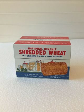 National Biscuit Shredded Wheat Recipe Box -