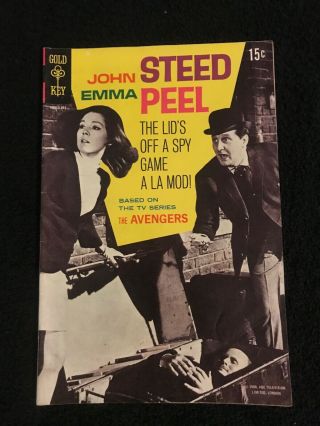 The Avengers Gold Key 1 In 1968 John Steed & Emma Peel