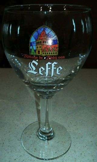 Leffe Abbaye De Abdij Van Beer Glass 0.  33l Goblet
