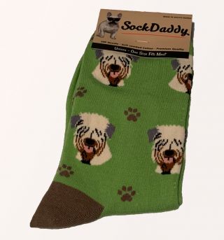 Wheaten Terrier Socks Unisex Dog Cotton/poly One Size Fits Most