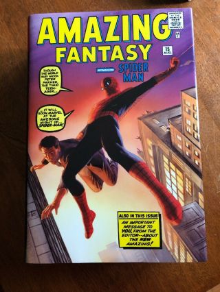 Spider - Man Omnibus Vol.  1 Lee & Ditko,  Alex Ross Variant Hc Oop