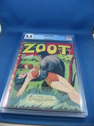 Zoot 10 Cgc 5.  5 Fox Jack Kamen Rulah Golden Age Gga 1947