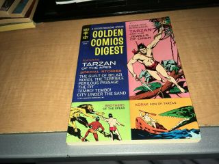 1970 Golden Comics Digest Tarzan Brothers Of The Spear Korak 9