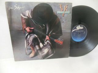 Stevie Ray Vaughan And Double Trouble Exc Vinyl Lp In Step