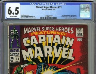 Marvel - Heroes 13 CGC 6.  5 1st CAROL DANVERS Captain Marvel KREE Brie Larson 4