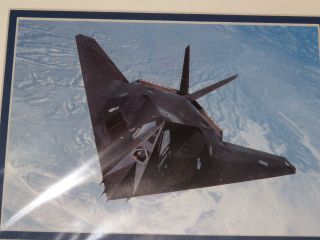 Smithsonian F - 117 Nighthaw Color Photo Print 8 
