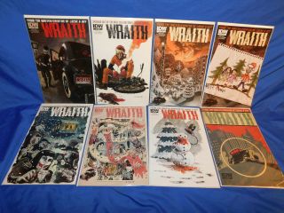Idw Wraith Welcome To Christmasland 1 - 7 Full Set,  3 Variant Joe Hill Nos4a2