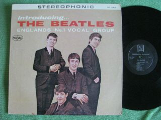 Introducing The Beatles - Nm 1964 Stereo Lp - Love Me Do - Brackets Label
