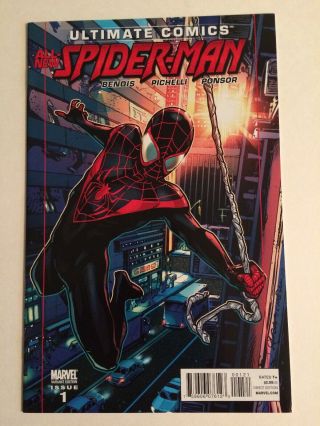 Ultimate Comics All - Spider - Man 1 1:30 Pichelli Variant Miles Morales Masked