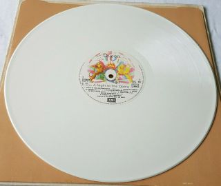 Queen A Night At The Opera Emi France White Vinyl Dc 10 Very Rare 1976