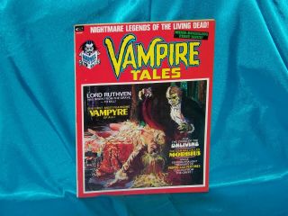 Vampire Tales 1,  1973,  5th Morbius Very Fine Minus